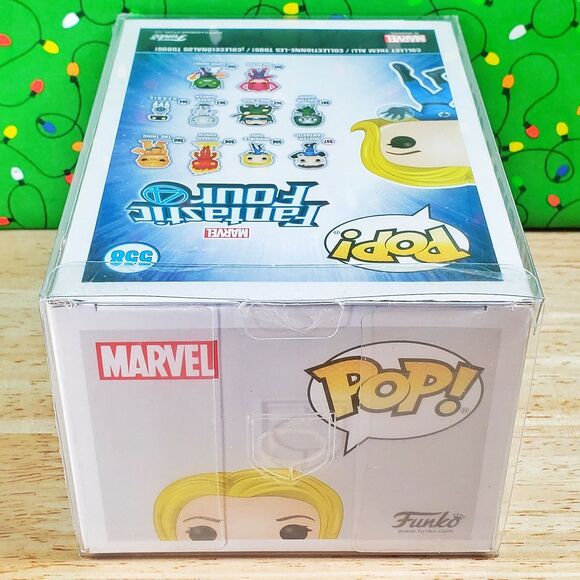Funko PoP Marvel Fantastic Four Invisible Girl #558 Vinyl Figure + Protector New - Picture 9 of 10